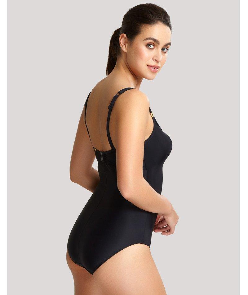 Panache Swimwear Anya Riva Balconnet Underwired Swimsuit - Black